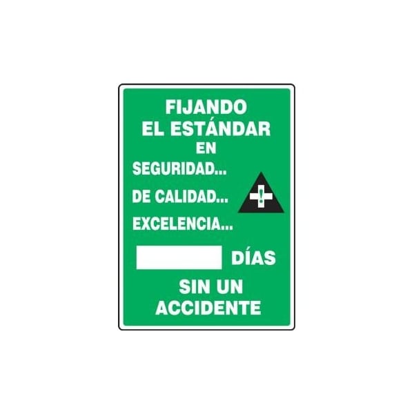 Accuform WRITEADAY SCOREBOARDS SETTING THE SHMSR234AL SHMSR234AL - main